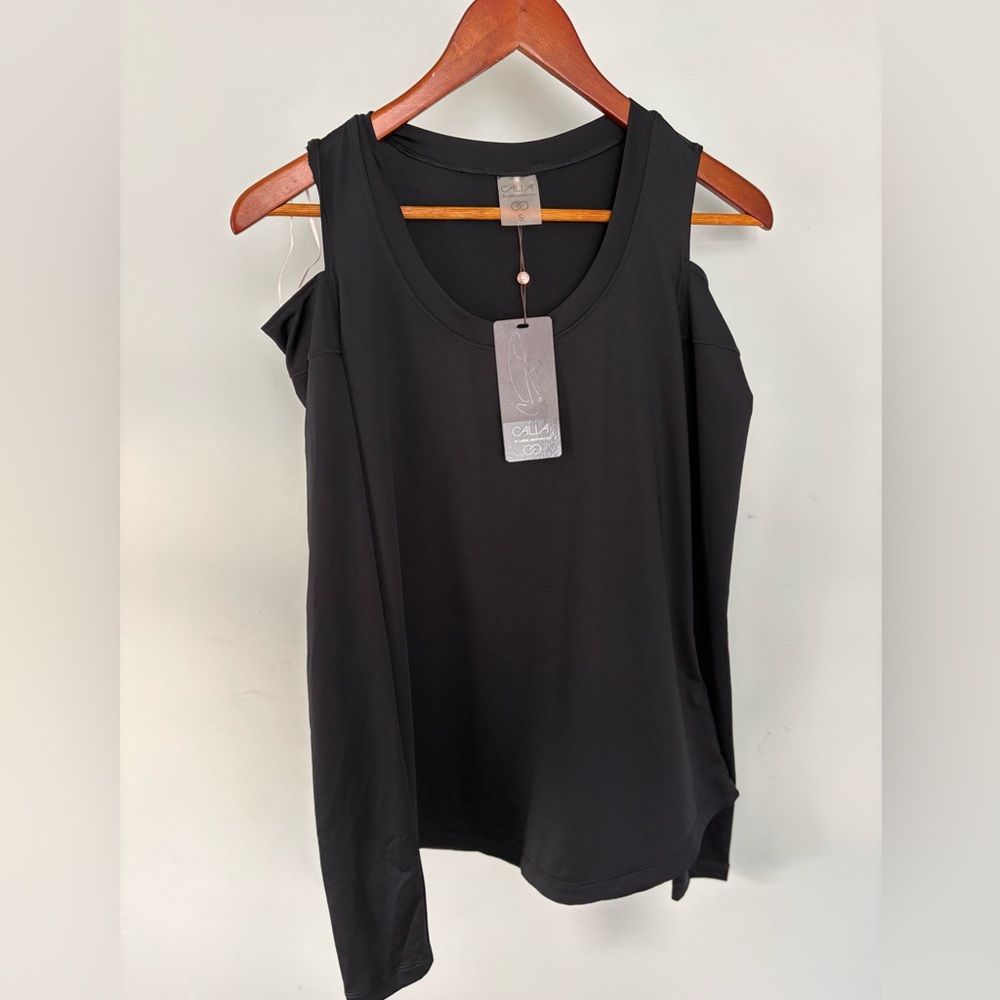 NWT - Calia - Cold Shoulder Top - Size small